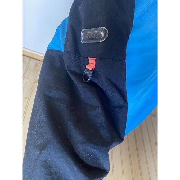 Vintage 90’s Jacket SKYR Mens Sz M Neon Pink & Blue Ski or Snowboard READ - Picture 6 of 11